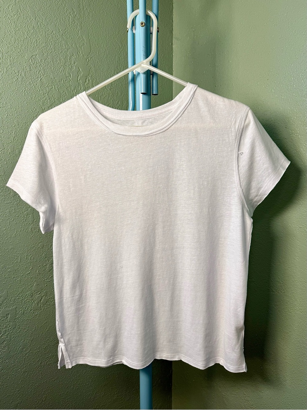 We The Free White Short Sleeve Crewneck Tee